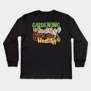 Gardening t-shirt Kids Long Sleeve T-Shirt